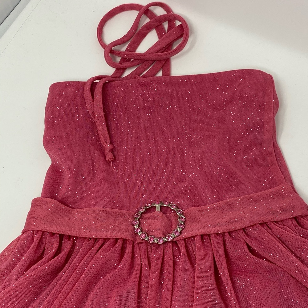 LES TOUT PETITS**Sparkly Pink Dress**Size 4 $146